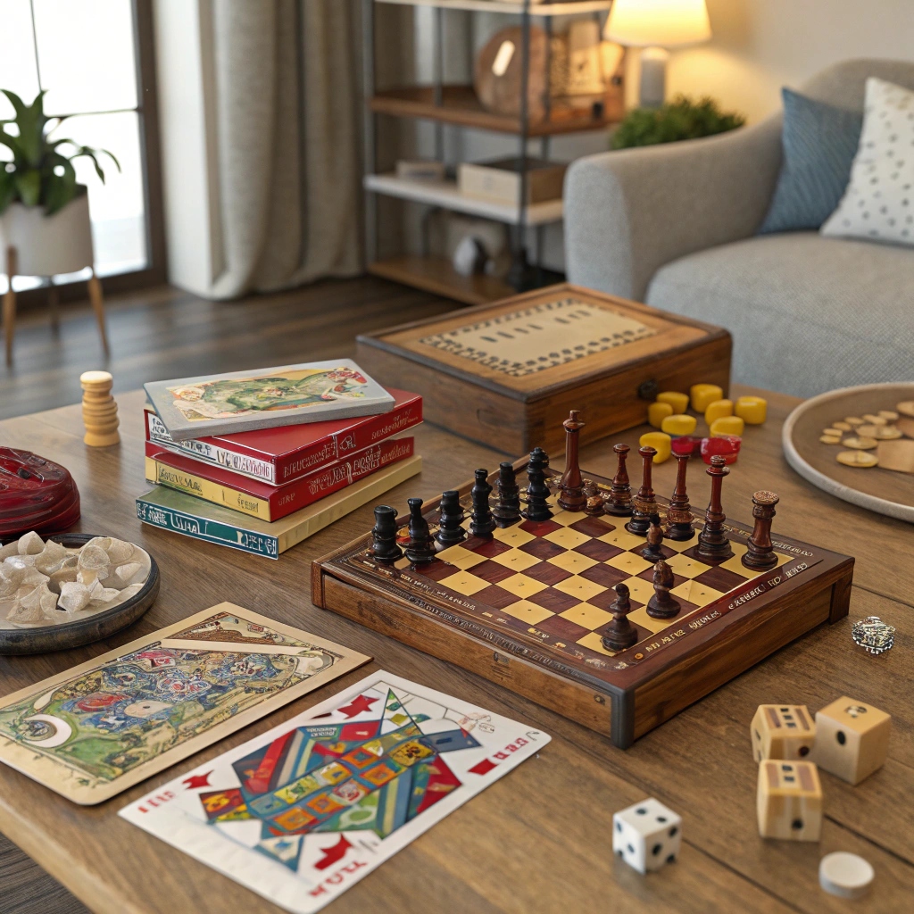 difféente jeux de société famille
