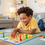 -un-enfant--metiss--jouant-au-jeux-de-soci-t--tr-s